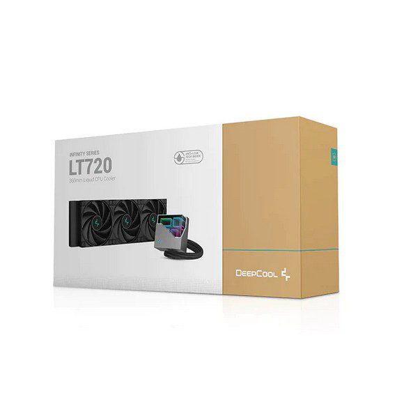 Deepcool Liquid Cooler LT720 360mm AIO Black Deepcool Liquid Cooler LT720 360mm AIO Black